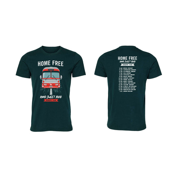Road Sweet Road “Europe Tour” Bus T-Shirt