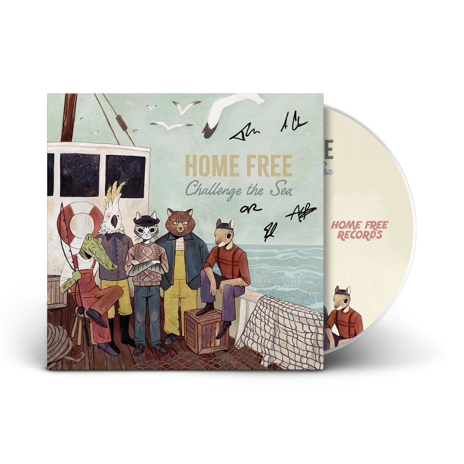 Challenge The Sea CD (Autographed) | Home Free Music