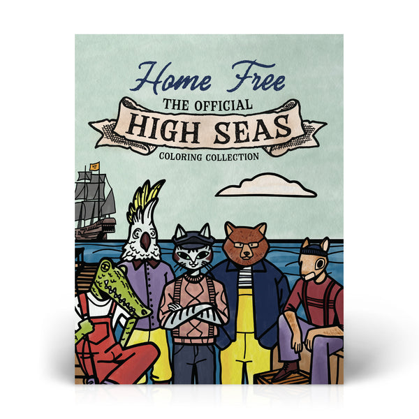 The Official High Seas Coloring Collection Book