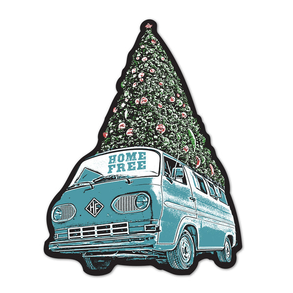 Home Free for the Holidays Sticker