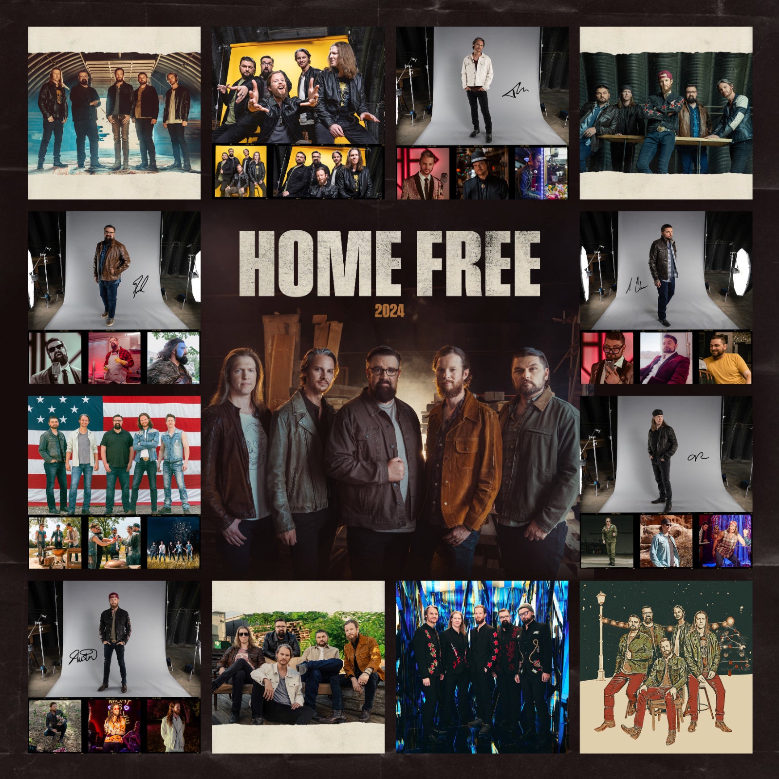 Official 2024 Home Free Calendar Home Free Music