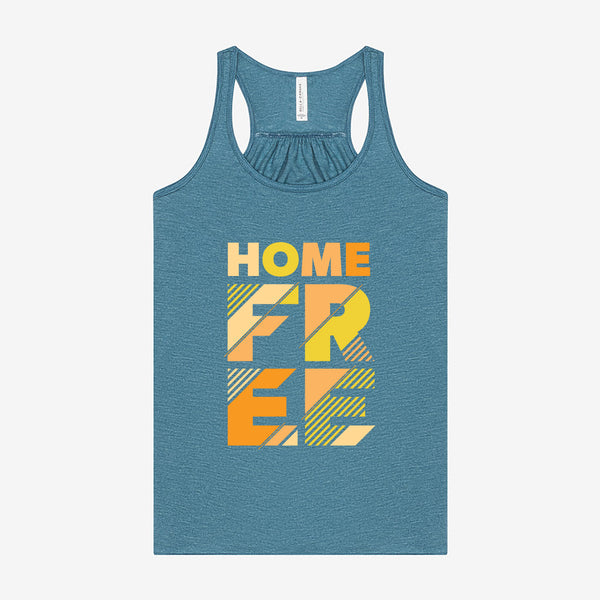 STACKED LOGO Tank Top (Teal)