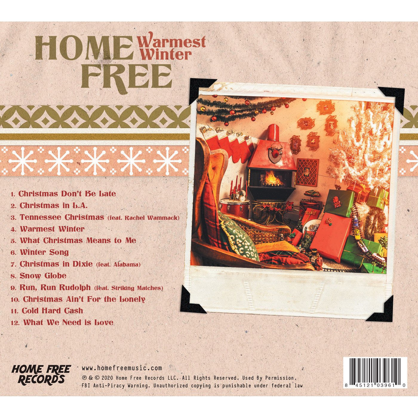 Home Free - Warmest Winter Autographed CD | Home Free Music