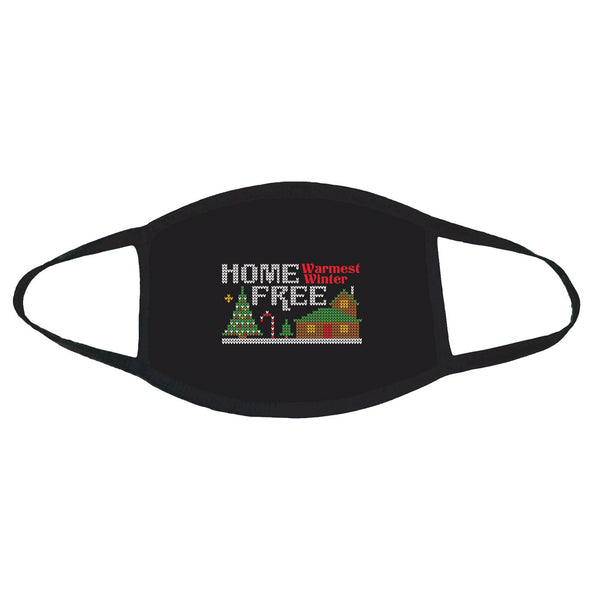 Home Free - Warmest Winter Ugly Christmas Sweater Face Mask