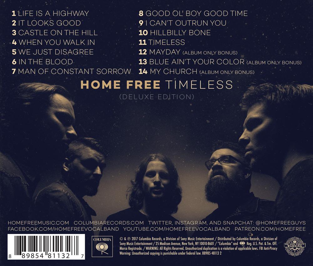 Home Free - Timeless CD (Deluxe Edition) | Home Free Music