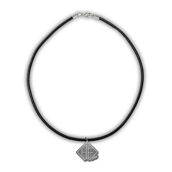 Diamond Logo Pendant Necklace